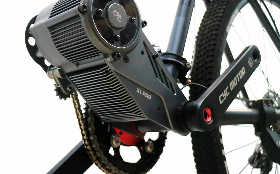 Adaptacion de motor top a bicicleta