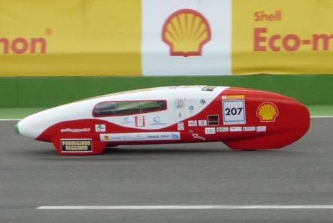 Primer Premio a la Innovación Tecnológica Shell Eco-marathon Europa 2012
