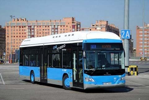 La EMT pondrá en circulación 23 nuevos autobuses híbridos de gas natural y electricidad