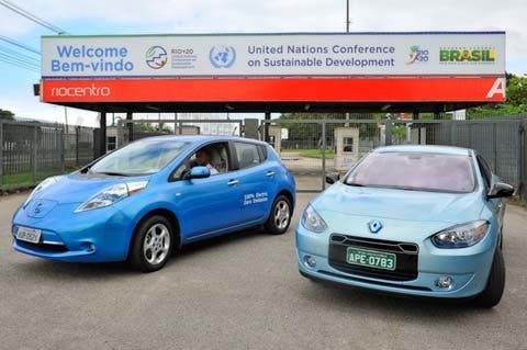 La alianza Renault-Nissan y Naciones Unidas, juntas en pro de la movilidad de emisiones cero en Rio+20