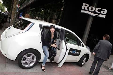 Nissan LEAF, comprometido con la cultura del agua
