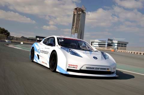 Nissan Leaf Nismo RC: el coche eléctrico de competición