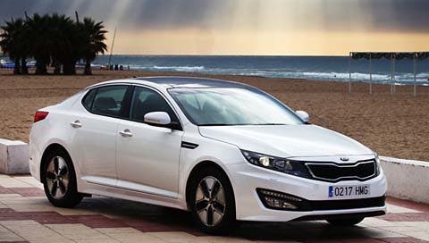 Kia presentará en Ginebra un mejorado Optima híbrido