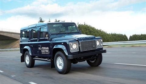 Land Rover Defender eléctrico en el Salón de Ginebra