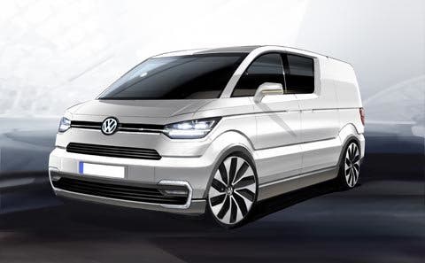 Volkswagen e-Co-Motion Concept, una furgoneta eléctrica en Ginebra