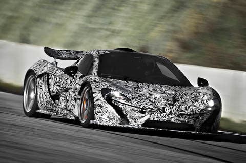 McLaren P1 híbrido, un bólido de alta tecnología