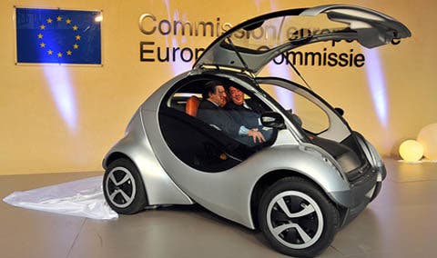 ¿El coche del futuro es eléctrico y plegable?