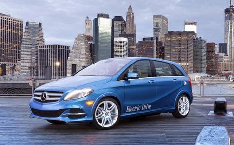 La versión eléctrica del Mercedes-Benz Clase B llegará en 2014