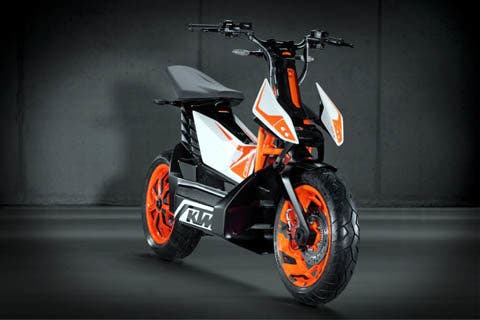 KTM E-Speed, un scooter eléctrico de alto voltaje