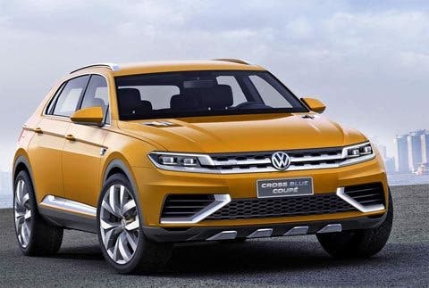 Volkswagen CrossBlue Coupé, el macho alfa de los SUV´s