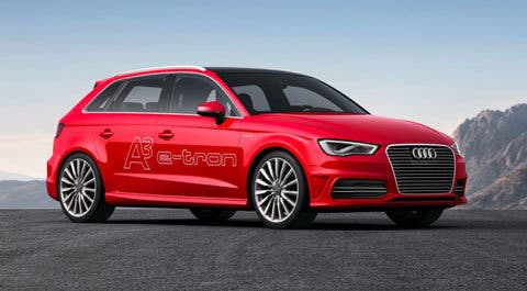 Audi lucirá el A3 e-tron híbrido plug-in en Cataluña