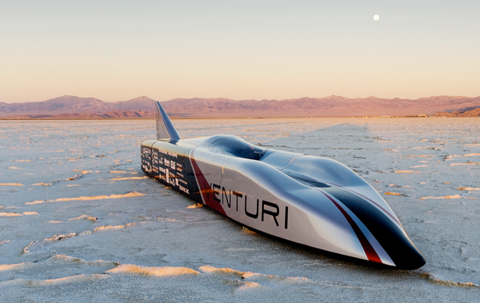 Venturi VBB-3, un misil eléctrico para superar los 600 km/h