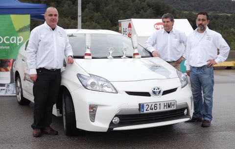 Un vehículo híbrido vencedor de la primera prueba de ECOseries 2013