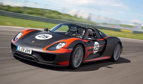 Porsche 918 Spyder, un desorbitado híbrido enchufable