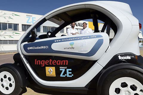 Renault Twizy eléctrico da la vuelta España