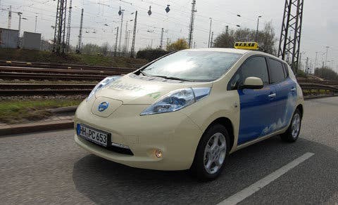 Nissan LEAF, el coche eléctrico de los taxistas