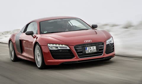 Audi R8 e-tron, el conejillo de indias