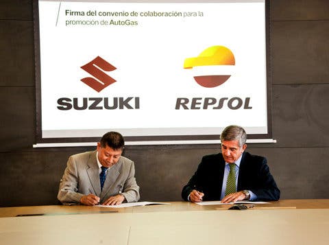 Suzuki y Repsol firman un acuerdo para promover el uso de gas GLP en España