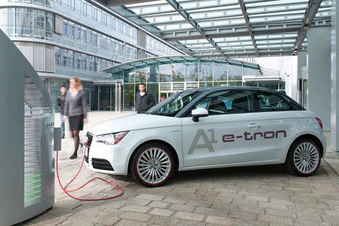 Audi A1 e-tron, un eléctrico a fuego lento