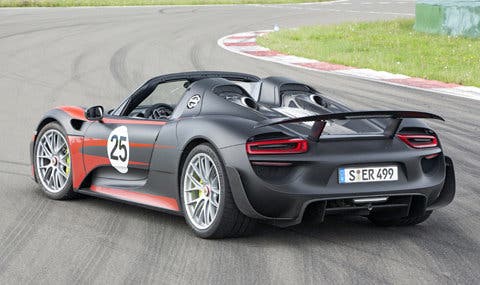 Michelin calzará el Porsche 918 Spyder híbrido
