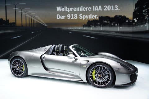 Porsche 918 Spyder plug-in, el rival de LaFerrari