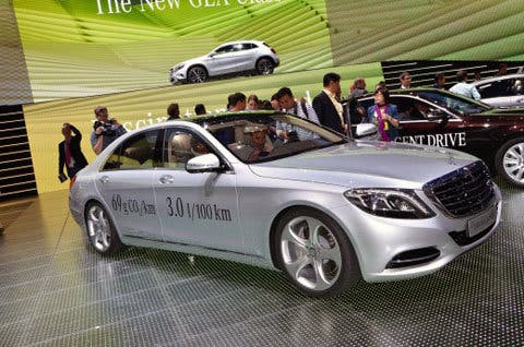Mercedes-Benz S 500 Plug-In, con tecnología eléctrica