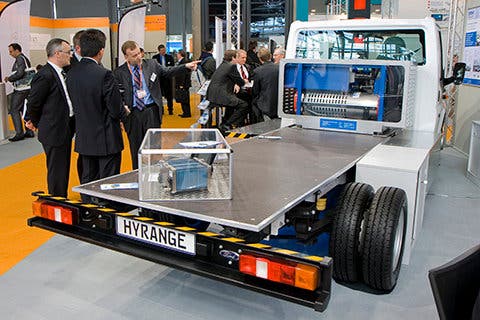 HyRanger, la pila de combustible para camiones y autobúses