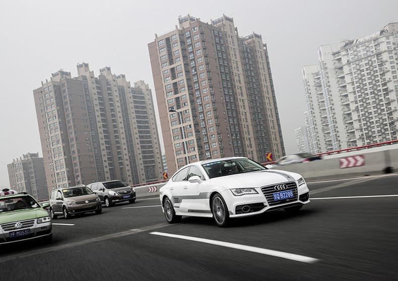 Audi A7 Sportback piloted driving concept