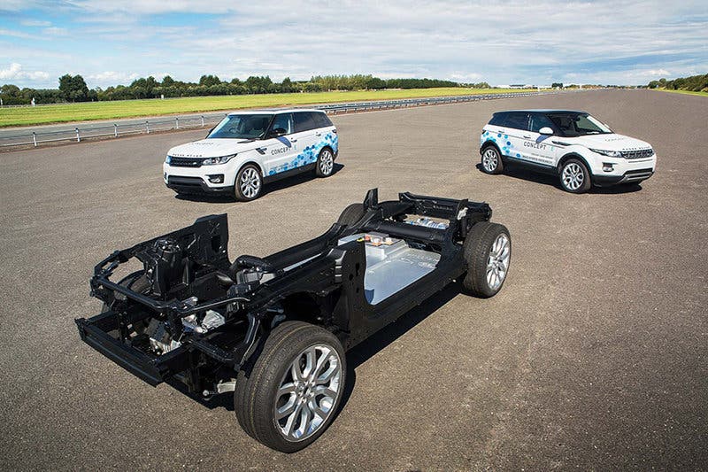 Jaguar Land Rover presenta sus nuevas investigaciones para la reducción de emisiones.