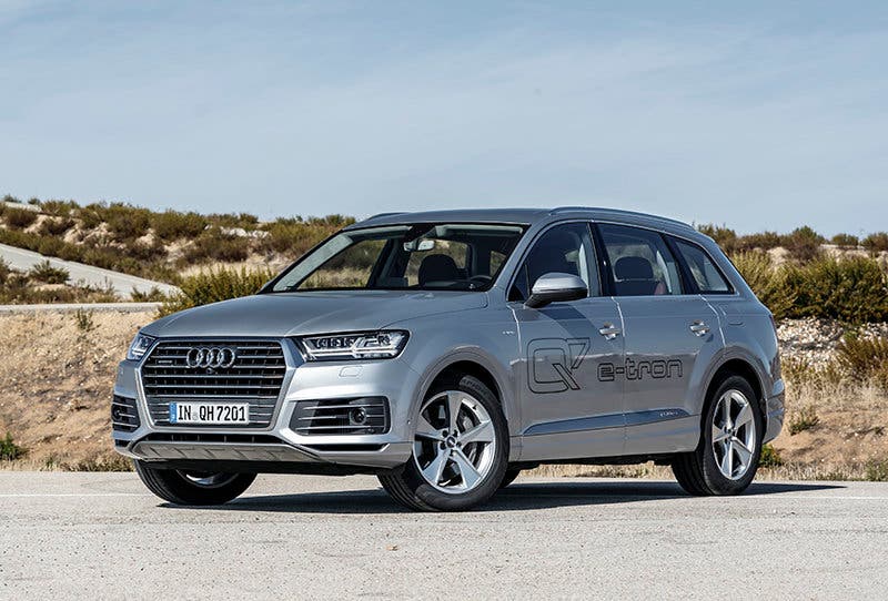 Audi Q7 e-tron quattro, SUV eléctrico y diésel