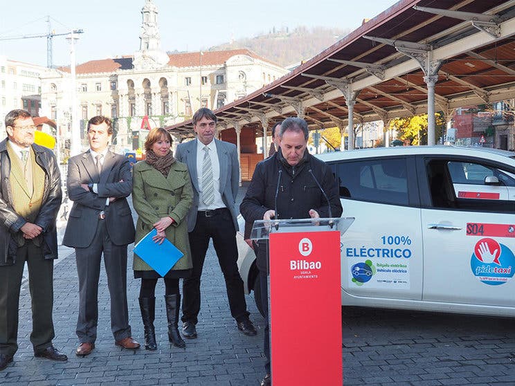 El Nissan LEAF será el primer taxi 100% eléctrico de cortesía del País Vasco.