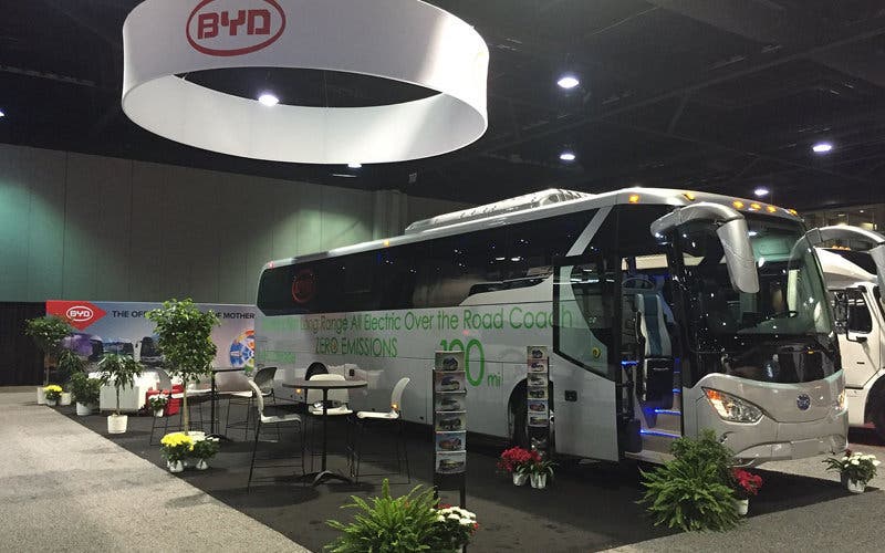 BYD bus electric
