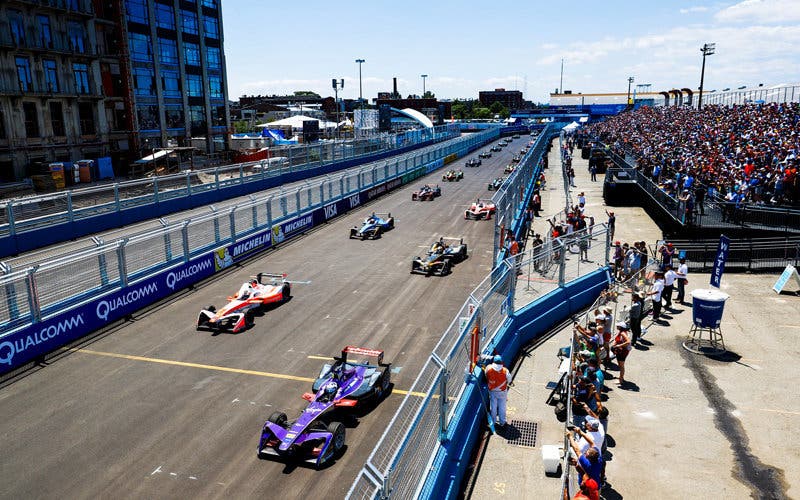 Formula E parrilla