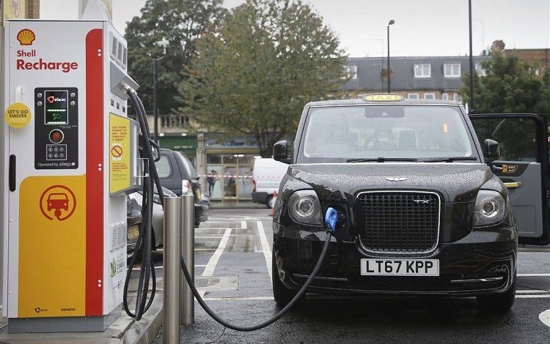 Britain-Shell-Electric-taxi-electrico-londres