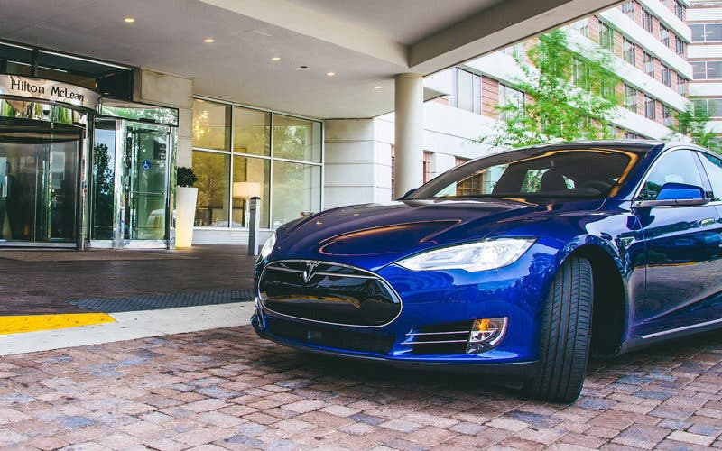 Tesla cargadores Hotel Hilton