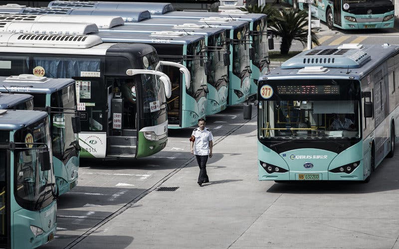 Autobuses electricos China