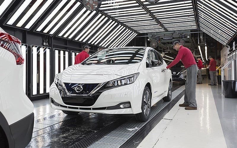 Nissan Leaf produccion segunda generacion