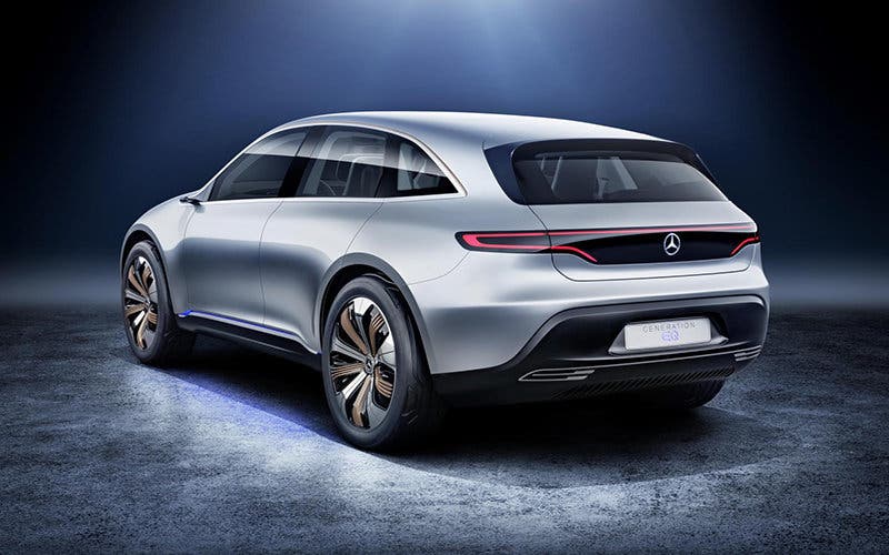 mercedes generation eq rear