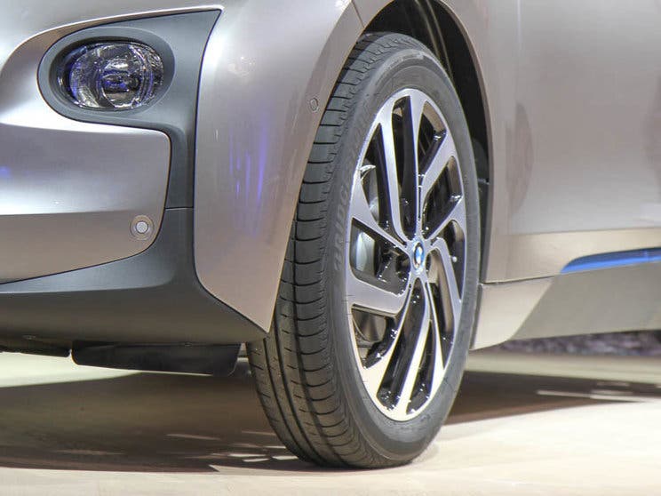 Skinny tires - BMW i3 intro July 2013 NYC