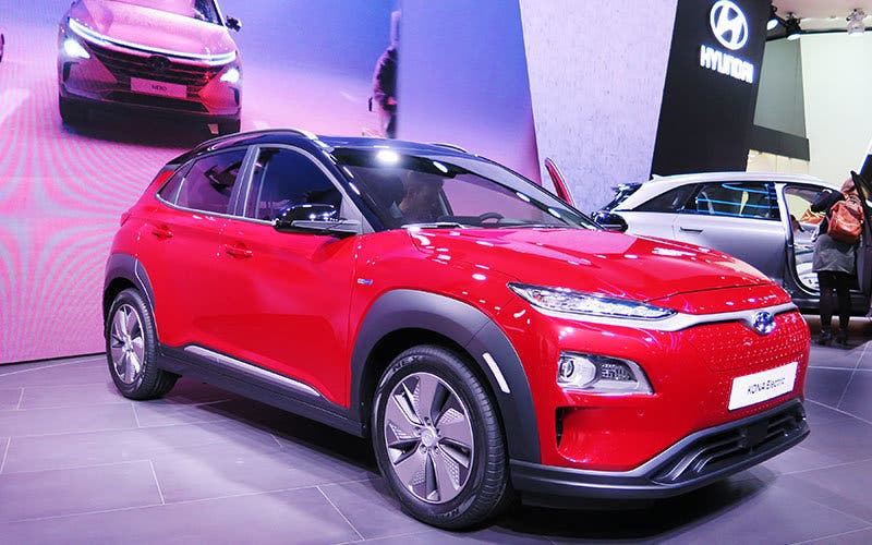 Hyundai Kona Electric en el Salón de Ginebra 2018 / Foto: HyE.
