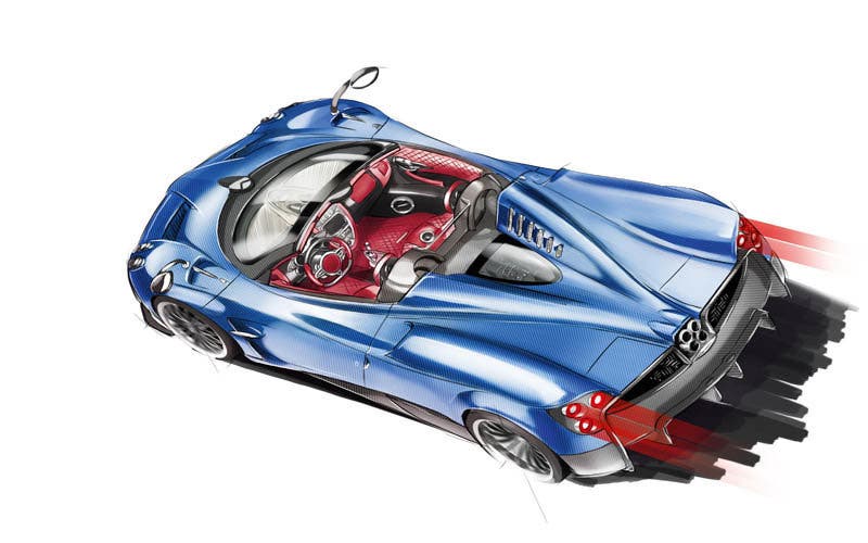 Huayra_Roadster_sketch_back