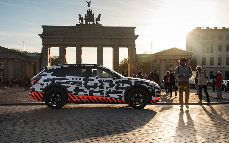 The Audi e-tron Prototype in Berlin