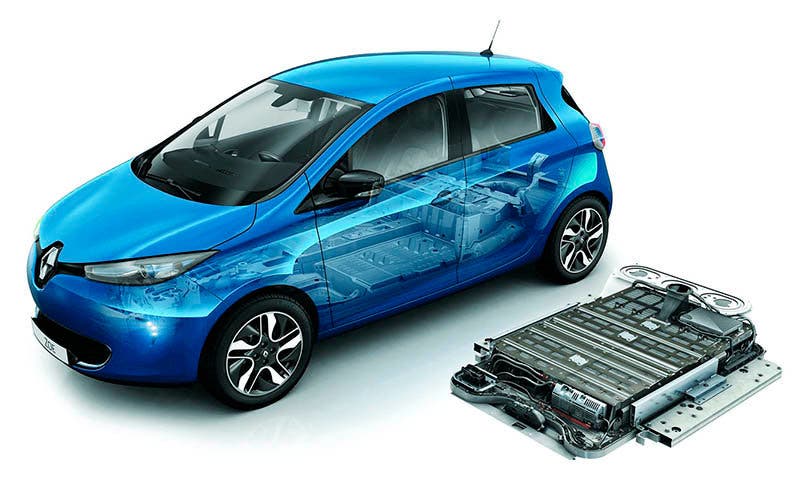 Batería del Renault Zoe