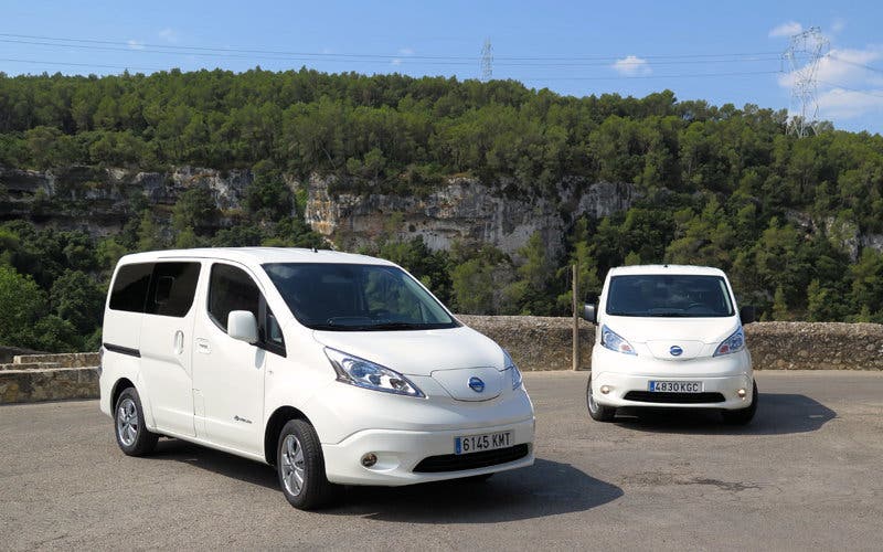 Nueva Nissan e-NV200 con batería de 40 kWh.