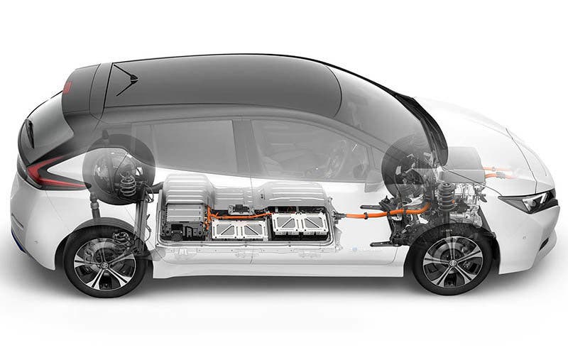 Batería del nuevo Nissan Leaf