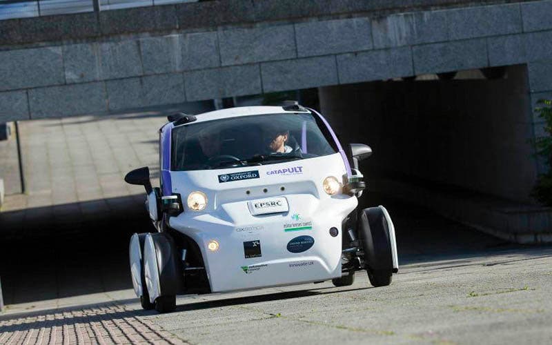 Oxbotica prueba sus vehículos autonomos en Londres