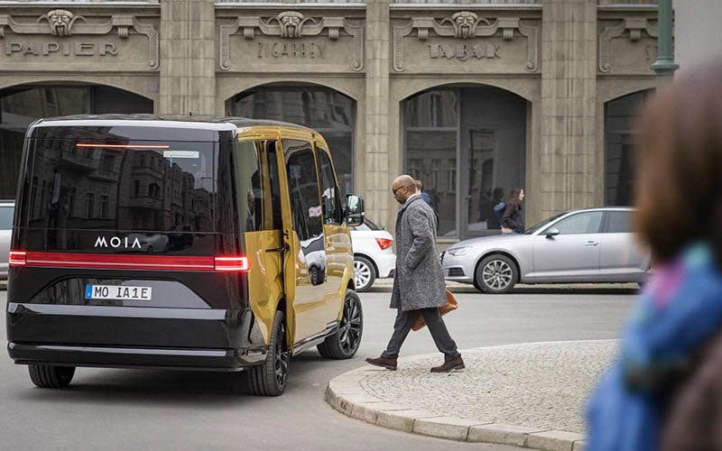 El microbús eléctrico Moia, primer Volkswagen en recibir la tecnología autónoma de Aurora