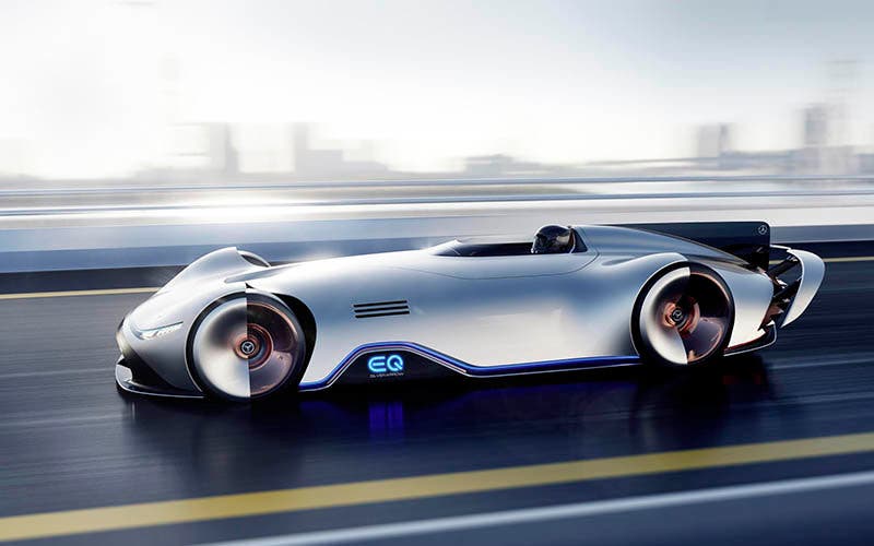 Merdeces EQ Silver Arrow, presentado en Pebble Beach