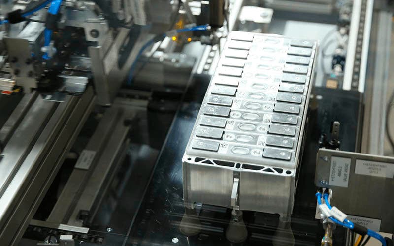 Prototipo de batería de electrolito sólido de Solid Power