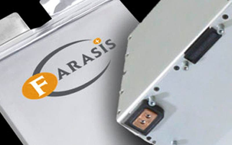 Celdas en formato bolsa de Farasis Energy